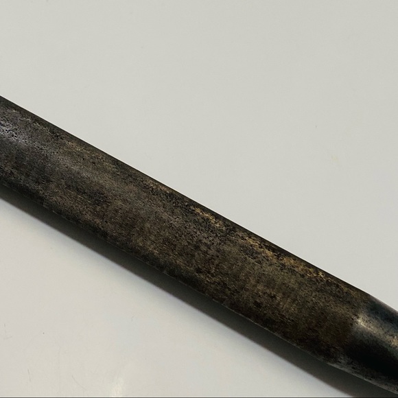 Vintage Sterling Silver Knife Sharpener Honing Steel Rod with Bakelite handle - Picture 12 of 12